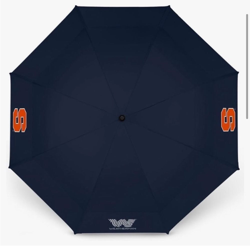 New Syracuse University Weatherman golf umbrella - Picture 3 of 4